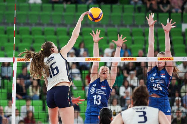 IPA84979431 - AIA AeQuilibrium Cup Women Elite, Day 1, 22-05-2026, Italy - Serbia, in the photo: attach Stella Nervini  Copyright: xGabrielexSiri IPAxSportx xx 84979431