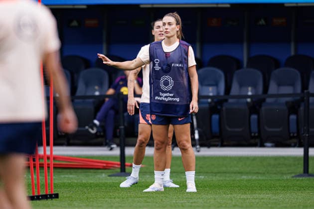 Alexia Putellas seen during the FC Barcelona, Barca Femeni Official Training Session before UEFA Womens Champions League 2026 final (Maciej Rogowski Ball Raw Images) Oslo Ullevaal Stadion Norway Copyright: xMaciejxRogowskix maciejrogowski_22052026_fcbarcelona-14