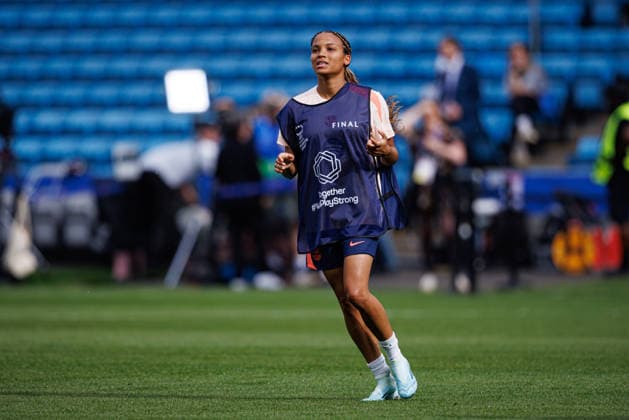 Vicky Lopez seen during the FC Barcelona, Barca Femeni Official Training Session before UEFA Womens Champions League 2026 final (Maciej Rogowski Ball Raw Images) Oslo Ullevaal Stadion Norway Copyright: xMaciejxRogowskix maciejrogowski_22052026_fcbarcelona-6