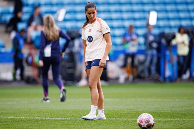 Francisca Kika Nazareth seen during the FC Barcelona, Barca Femeni Official Training Session before UEFA Womens Champions League 2026 final (Maciej Rogowski Ball Raw Images) Oslo Ullevaal Stadion Norway Copyright: xMaciejxRogowskix maciejrogowski_22052026_fcbarcelona-39