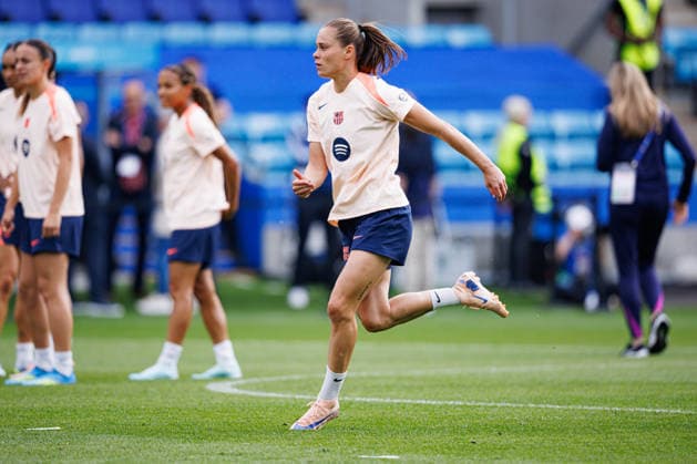 Ewa Pajor seen during the FC Barcelona, Barca Femeni Official Training Session before UEFA Womens Champions League 2026 final (Maciej Rogowski Ball Raw Images) Oslo Ullevaal Stadion Norway Copyright: xMaciejxRogowskix maciejrogowski_22052026_fcbarcelona-40