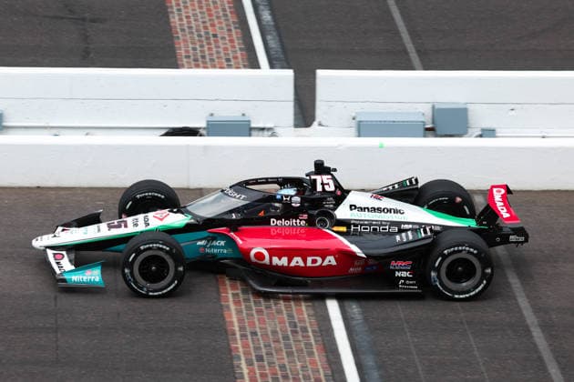 75 Takuma Sato JPN , Rahal Letterman Lanigan Racing