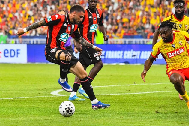 FOOTBALL : RC Lens vs OGC Nice - Coupe de France - Finale - 22 05 2026 Jonathan Clauss (OGC Nice) Saint DenisFrance  Copyright: xBaptistexAutissierx