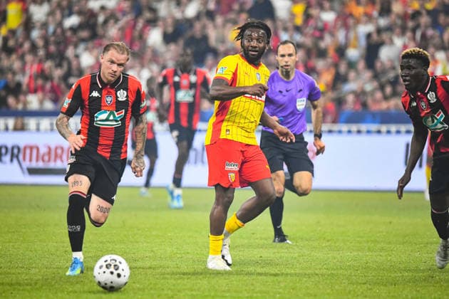 FOOTBALL : RC Lens vs OGC Nice - Coupe de France - Finale - 22 05 2026 Allan Saint-Maximin (RC Lens) Saint DenisFrance  Copyright: xBaptistexAutissierx