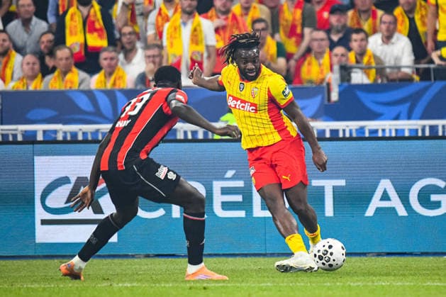 FOOTBALL : RC Lens vs OGC Nice - Coupe de France - Finale - 22 05 2026 Allan Saint-Maximin (RC Lens) Saint DenisFrance  Copyright: xBaptistexAutissierx