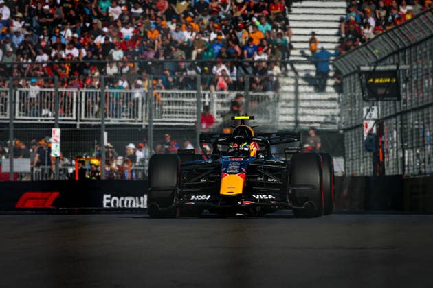 (6) Isack Hadjar (FRA) - Oracle Red Bull Racing - Red Bull RB22 - Red Bull Ford during the Sprint Qualify of Formula 1 AWS Canadian Grand Prix 2026 at Circuit Gilles Villeneuve in Montreal, Canada. Round 7 of the 2026 FIA Formula One World Championship, WM, Weltmeisterschaft held May 22-24, 2026. The Circuit Gilles Villeneuve on Ile Notre-Dame in Montreal, named after the legendary Ferrari driver, hosts the Sprint format for the seventh round. This event weekend features the F1 Sprint format, with a Sprint Shootout and Sprint Race in addition to the standard qualifying session and Grand Prix. Formula 1 AWS Canadian Grand Prix 2026 - Round 7 - Circuit Gilles Villeneuve F1-2026-R07-CAN