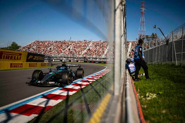 F1 - CANADIAN GRAND PRIX 2026 63 RUSSELL George (gbr), Mercedes AMG F1 Team W17, action during the Formula 1 Grand Prix du Canada 2026, 5th round of the 2026 Formula One World Championship, WM, Weltmeisterschaft from May 22 to 24, 2026 on the Circuit Gilles Villeneuve, in MontrÃ al, Canada - MontrÃ alCanada  Copyright: xCharlyxLopezx