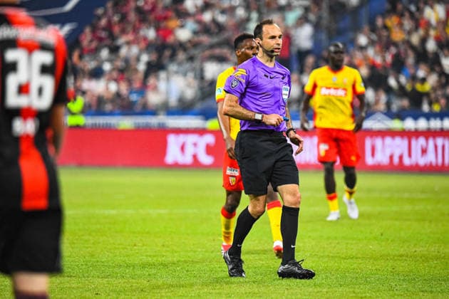 FOOTBALL : RC Lens vs OGC Nice - Coupe de France - Finale - 22 05 2026 JÃ rÃ me Brisard (Arbitre central) Saint DenisFrance  Copyright: xBaptistexAutissierx