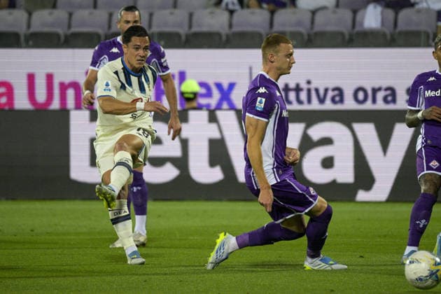 Fußball, Italien, AC Florenz - Atalanta Bergamo IPA84982730 - GIACOMO RASPADORI during ACF Fiorentina vs Atalanta BC, Italian soccer Serie A match in Florence, Italy, May 22 2026  Copyright: xJacopoxCane IPAxSportx xx 84982730