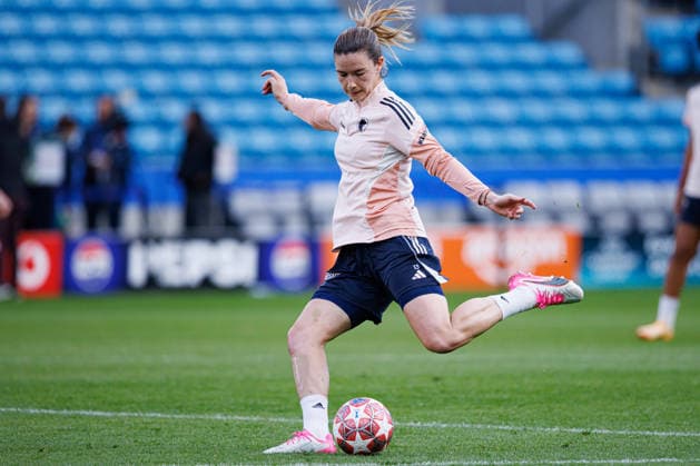 Damaris Egurrola seen during the OL Lyonnes Official Training Session before UEFA Womens Champions League 2026 final (Maciej Rogowski Ball Raw Images) Oslo Ullevaal Stadion Norway Copyright: xMaciejxRogowskix maciejrogowski_22_05_2026_lyoness-82