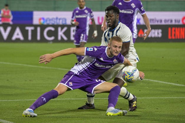 Fußball, Italien, AC Florenz - Atalanta Bergamo FOOTBALL - Serie A - ACF Fiorentina vs Atalanta BC Photo by IPA ABACAPRESS.COM84983025 - PIETRO COMUZZO during ACF Fiorentina vs Atalanta BC, Italian soccer Serie A match in Florence, Italy, May 22 2026 Florence Italy  Copyright: xIPAxSport ABACAx