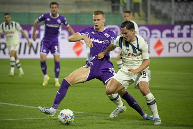 Fußball, Italien, AC Florenz - Atalanta Bergamo FOOTBALL - Serie A - ACF Fiorentina vs Atalanta BC Photo by IPA ABACAPRESS.COM84983043 - GIACOMO RASPADORI during ACF Fiorentina vs Atalanta BC, Italian soccer Serie A match in Florence, Italy, May 22 2026 Florence Italy  Copyright: xIPAxSport ABACAx
