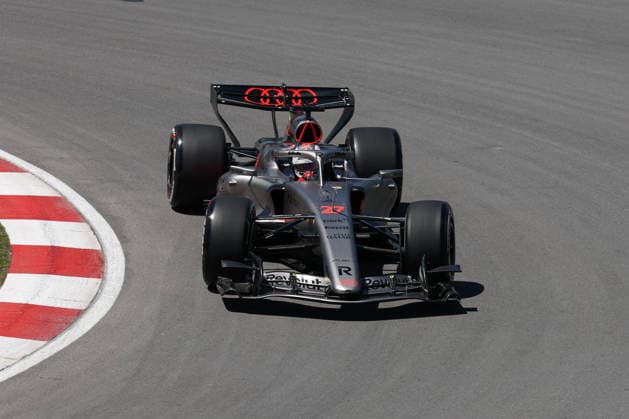 RECORD DATE NOT STATED 22nd May 2026; Circuit Gilles Villeneuve, Montreal, Quebec, Canada; 2026 FIA Formula 1 Canadian Grand Prix, Free Practice Day; Nico Hulkenberg (27) of Germany and Audi Revolut F1 Team on turn 10 ArtxVega