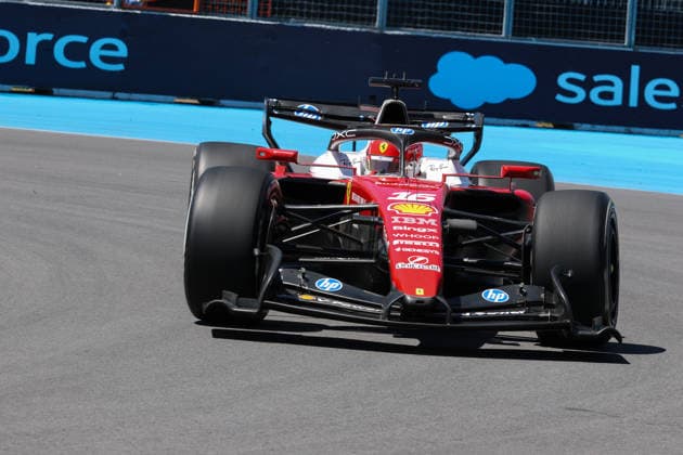 RECORD DATE NOT STATED 22nd May 2026; Circuit Gilles Villeneuve, Montreal, Quebec, Canada; 2026 FIA Formula 1 Canadian Grand Prix, Free Practice Day; Charles Leclerc (16) of Monaco and Scuderia Ferrari HP at turn 10 ArtxVega