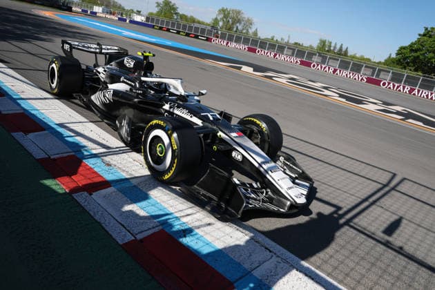RECORD DATE NOT STATED 22nd May 2026; Circuit Gilles Villeneuve, Montreal, Quebec, Canada; 2026 FIA Formula 1 Canadian Grand Prix, Free Practice Day; Valtteri Bottas (77) of Finland and Cadillac Formula 1 Team at the wall of champions ArtxVega