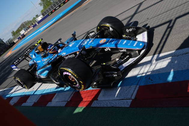 RECORD DATE NOT STATED 22nd May 2026; Circuit Gilles Villeneuve, Montreal, Quebec, Canada; 2026 FIA Formula 1 Canadian Grand Prix, Free Practice Day; Carlos Sainz (55) of Spain and Atlassian Williams F1 Team gets close to the wall of champions ArtxVega