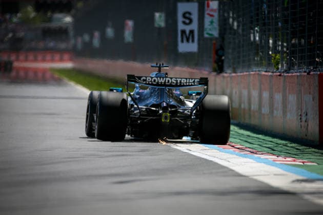 IPA84984040 - (63) George Russell - Mercedes-AMG PETRONAS F1 Team during the Free Practice of Formula 1 AWS Canadian Grand Prix 2026 at Circuit Gilles Villeneuve in Montreal, Canada. Round 7 of the 2026 FIA Formula One World Championship, WM, Weltmeisterschaft held May 22-24, 2026. The Circuit Gilles Villeneuve on Ile Notre-Dame in Montreal, named after the legendary Ferrari driver, hosts the Sprint format for the seventh round. This event weekend features the F1 Sprint format, with a Sprint Shootout and Sprint Race in addition to the standard qualifying session and Grand Prix. during Formula 1 AWS Canadian Grand Prix 2026 - Round 7 - Circuit Gilles Villeneuve, Formula 1 Championship in , , May 22 2026  Copyright: xStefanoxFacchin xAlessioxDexMarcox xAvens-images.com AvensImages IPAxSportx xx 84984040