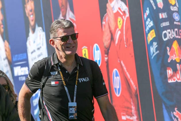IPA84984091 - Graeme Lowdon Team Principal of the Cadillac Formula 1 Team during the Free Practice of Formula 1 AWS Canadian Grand Prix 2026 at Circuit Gilles Villeneuve in Montreal, Canada. Round 7 of the 2026 FIA Formula One World Championship, WM, Weltmeisterschaft held May 22-24, 2026. The Circuit Gilles Villeneuve on Ile Notre-Dame in Montreal, named after the legendary Ferrari driver, hosts the Sprint format for the seventh round. This event weekend features the F1 Sprint format, with a Sprint Shootout and Sprint Race in addition to the standard qualifying session and Grand Prix. during Formula 1 AWS Canadian Grand Prix 2026 - Round 7 - Circuit Gilles Villeneuve, Formula 1 Championship in , , May 22 2026  Copyright: xStefanoxFacchin xAlessioxDexMarcox xAvens-images.com AvensImages IPAxSportx xx 84984091