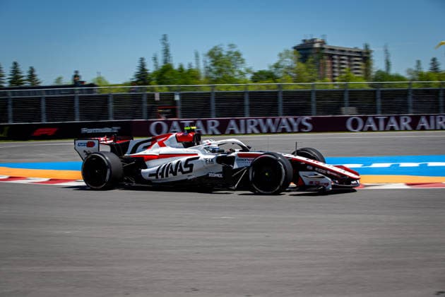 IPA84984092 - (87) Oliver Bearman - TGR Haas F1 Team during the Free Practice of Formula 1 AWS Canadian Grand Prix 2026 at Circuit Gilles Villeneuve in Montreal, Canada. Round 7 of the 2026 FIA Formula One World Championship, WM, Weltmeisterschaft held May 22-24, 2026. The Circuit Gilles Villeneuve on Ile Notre-Dame in Montreal, named after the legendary Ferrari driver, hosts the Sprint format for the seventh round. This event weekend features the F1 Sprint format, with a Sprint Shootout and Sprint Race in addition to the standard qualifying session and Grand Prix. during Formula 1 AWS Canadian Grand Prix 2026 - Round 7 - Circuit Gilles Villeneuve, Formula 1 Championship in , , May 22 2026  Copyright: xStefanoxFacchin xAlessioxDexMarcox xAvens-images.com AvensImages IPAxSportx xx 84984092