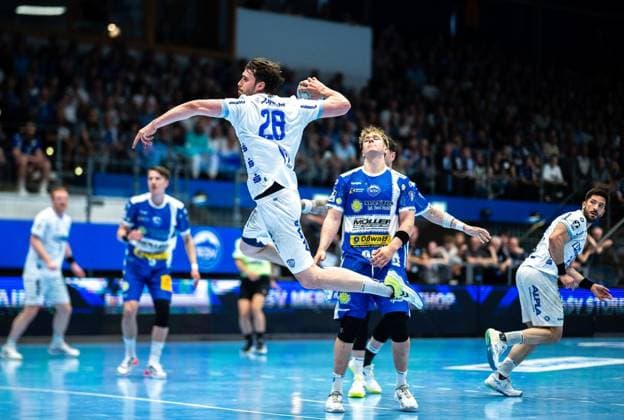 DAIKIN HBL HANDBALL MEN 1 BL 32 GAME DAY THSV EISENACH TBV LEMGO LIPPE FOR EDITORIAL PURPOSES ONLY p 22 05 2026 Eisenach DAIKIN HBL Handball 1 Bundesliga Herren Saison 2025 2026 32 Spieltag Werner Assmann Halle ThSV Eisenach TBV Lemgo Lippe im Foto Hendrik Wagner 28 TBV Lemgo Lippe Germany Thüringen Eisenach Copyright SaschaxFromm Copyright: SaschaxFromm doc85yrml218f7150j4vnqv ,EDITORIAL USE ONLY Copyright: SaschaxFromm