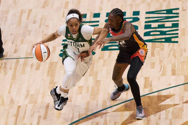 Basketball, Women, WNBA, Seattle Storm - Connecticut Sun