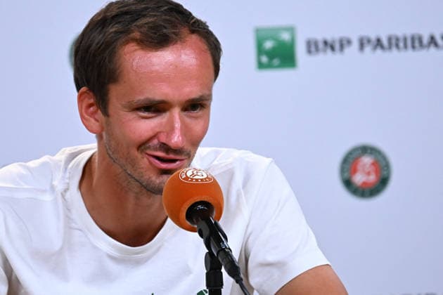 Tennis, French open, Daniil Medvedev, Press conference