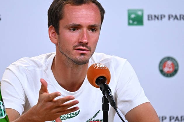 French Open - Daniil Medvedev press conference, PK, Pressekonferenz Daniil Medvedev (RUS) during media day at the 2026 Roland-Garros tournament in Paris, FRANCE, on May 22, 2026. Photo by Corinne Dubreuil ABACAPRESS.COM Paris France  Copyright: xDubreuilxCorinne ABACAx