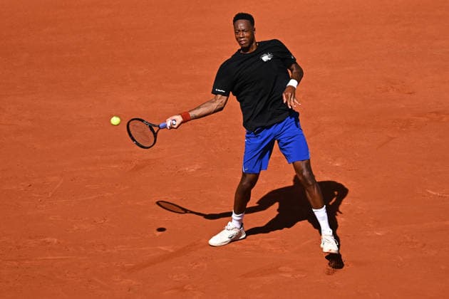 French Open - Gael Monfils Training Session Gael Monfils (FRA) during practice at the 2026 Roland-Garros tournament in Paris, FRANCE, on May 22, 2026. Photo by Corinne Dubreuil ABACAPRESS.COM Paris France  Copyright: xDubreuilxCorinne ABACAx
