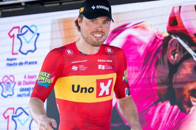 70th 4 Jours de Dunkerque 2026 - Stage 3 Norwegian rider Rasmus Tiller of Uno-X Mobility wins stage 3 of the Quatre Jours De Dunkerque Grand Prix Des Hauts De France, between La Sentinelle and Wallers Arenberg in the north of France, on May 22, 2026. Wallers Arenberg France  Copyright: xGautierxDemouveauxx originalFilename:demouveaux-notitle260522_npJuz.jpg