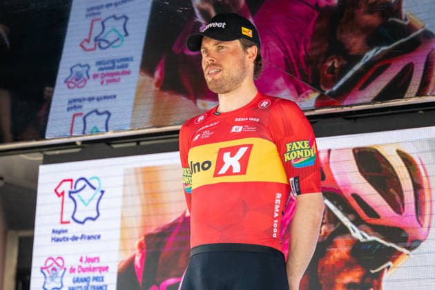70th 4 Jours de Dunkerque 2026 - Stage 3 Norwegian rider Rasmus Tiller of Uno-X Mobility wins stage 3 of the Quatre Jours De Dunkerque Grand Prix Des Hauts De France, between La Sentinelle and Wallers Arenberg in the north of France, on May 22, 2026. Wallers Arenberg France  Copyright: xGautierxDemouveauxx originalFilename:demouveaux-notitle260522_npAQN.jpg