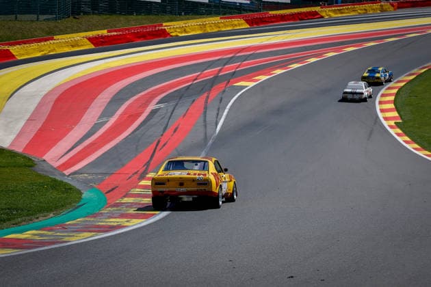 LE MANS CLASSIC SERIES 2026 - SPA-CLASSIC 20 DEMIERRE Jean-Marc (che), MONNAY Benjamin (che), Ford Capri RS 2600 1972, +2L 12V, Heritage Touring Cup 1, action during the 2026 Spa-Classic, 2nd round of the Le Mans Classic Series 2026, from May 22 to 24 in Circuit de Spa-Francorchamps, in Stavelot, Belgium - StavelotBelgium  Copyright: xPauloxMariax