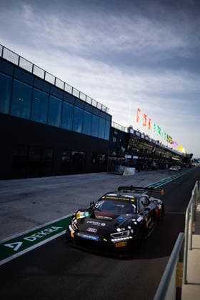 ADAC GT Masters, 3. + 4. Rennen Zandvoort 2026 77 Audi R8 LMS GT3 EVO II, LIQUI MOLY Team Engstler Motorsport: Robin Rogalski, Simon Connor Primm - picture by Gruppe C Photography Zandvoort Circuit Park Zandvoort Netherlands Copyright: xGruppexCxPhotographyx