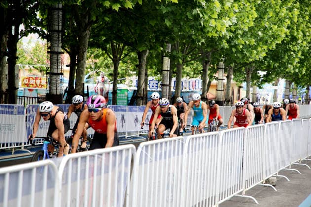 2026 Lianyungang Triathlon Asian Cup Contestants compete in the Excellent Group of the 2026 Lianyungang Triathlon Asian Cup in Lianyungang, Jiangsu Province, China on May 23, 2026. Lianyungang Jiangsu China  Copyright: xCFOTOx i1779547966460