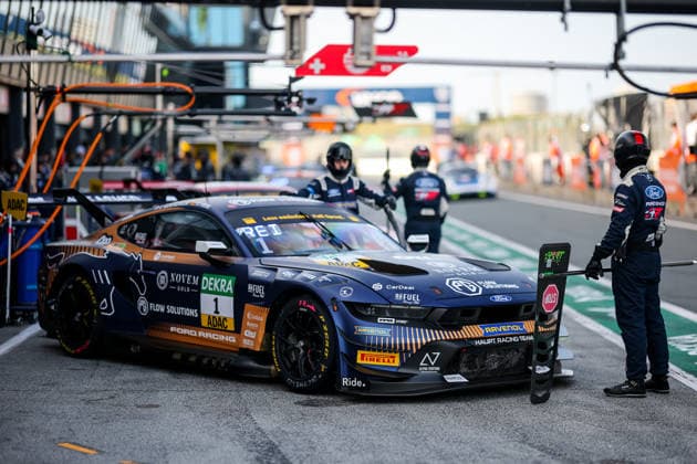 ADAC GT Masters, 3. + 4. Rennen Zandvoort 2026 1 Ford Mustang GT3, Haupt Racing Team: Max Reis, Emil Gjerdrum - picture by Gruppe C Photography Zandvoort Circuit Park Zandvoort Noord-Holland Netherlands Copyright: xGruppexCxPhotographyx