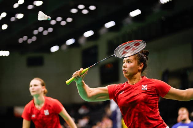 BADMINTON - Austrian Open GRAZ,AUSTRIA,23.MAY.26 - BADMINTON - Austrian Open. Image shows Serena Au Yeong (AUT).  GEPAxpictures xJamesxDoak