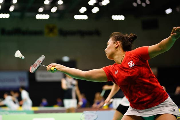 BADMINTON - Austrian Open GRAZ,AUSTRIA,23.MAY.26 - BADMINTON - Austrian Open. Image shows Serena Au Yeong (AUT).  GEPAxpictures xJamesxDoak