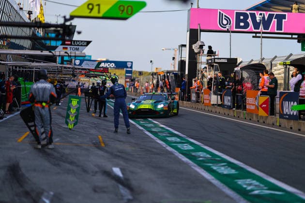 ADAC GT Masters, 3. + 4. Rennen Zandvoort 2026 39 Aston Martin Vantage GT3 EVO, Comtoyou Racing: Leyton Fourie, Tim Zimmermann - picture by Gruppe C Photography Zandvoort Circuit Park Zandvoort Noord-Holland Netherlands Copyright: xGruppexCxPhotographyx