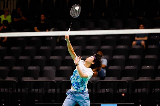 BADMINTON - Austrian Open GRAZ,AUSTRIA,23.MAY.26 - BADMINTON - Austrian Open. Image shows Wei Xu (AUT).  GEPAxpictures xJamesxDoak