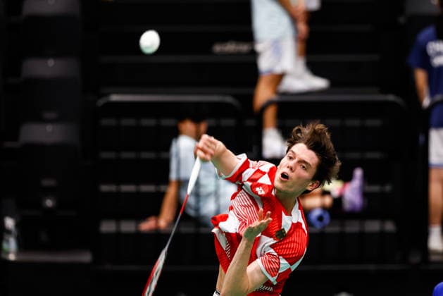 BADMINTON - Austrian Open GRAZ,AUSTRIA,23.MAY.26 - BADMINTON - Austrian Open. Image shows Kenneth Neumann (GER).  GEPAxpictures xJamesxDoak