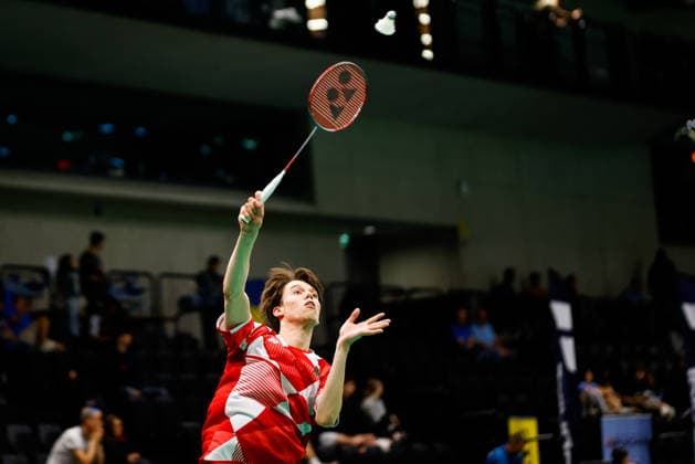 BADMINTON - Austrian Open GRAZ,AUSTRIA,23.MAY.26 - BADMINTON - Austrian Open. Image shows Kenneth Neumann (GER).  GEPAxpictures xJamesxDoak