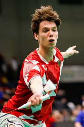 BADMINTON - Austrian Open GRAZ,AUSTRIA,23.MAY.26 - BADMINTON - Austrian Open. Image shows Kenneth Neumann (GER).  GEPAxpictures xJamesxDoak