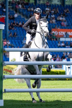 233 Marcus Ehning on Flower Girl (GER) during the TSCHIO 2026 (CHIO 2026) - Prize of CHIO Aachen CAMPUS - CSI5* - Jumping competition at the Allianz Park in Aachen, Germany  Copyright: xMartinxPitschx xSPPx Sportspressphoto_152085