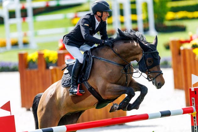 AACHEN TSCHIO 2026, AACHEN TSCHIO 2026 DREHER Hans Dieter GER , Harley de la Cense CSI5 Jumping competition penalties time Prize of CHIO Aachen CAMPUS Aachen, Reitstadion Soers 23 May 2026