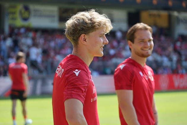 32 Finn Heidrich Energie Cottbus Football Brandenburg State Cup 2025 2026 Final FC Energie Cottbus VfB Krieschow 1921