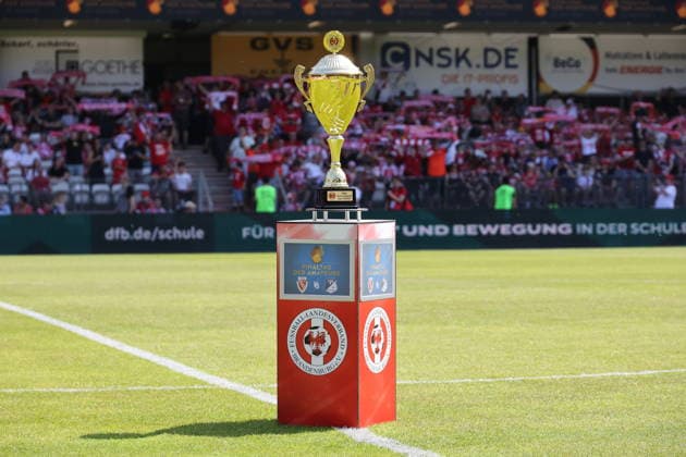 The Brandenburg State Cup Football State Cup Brandenburg 2025 2026 Final FC Energie Cottbus VfB Krieschow 1921