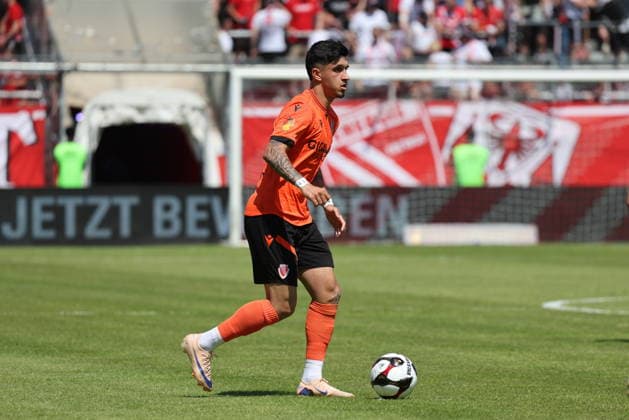 19 Jannis Boziaris Energie Cottbus Football Brandenburg State Cup 2025 2026 Final FC Energie Cottbus VfB Krieschow 1921
