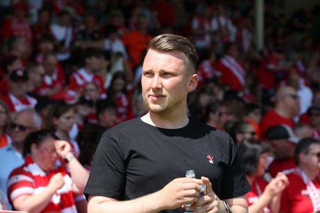 Co-coach Tobias Röder Energie Cottbus Football Brandenburg State Cup 2025 2026 Final FC Energie Cottbus VfB Krieschow 1921