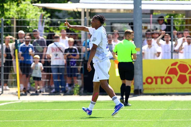 31 Michele Scalzi HEBC celebrates his goal for 0 2 Football I Men I Lotto Cup I Season 2025 2026 I Final I SC Vorwärts Wacker04 Billstedt HEBC I 23 05 2026 I Stadion Hoheluft