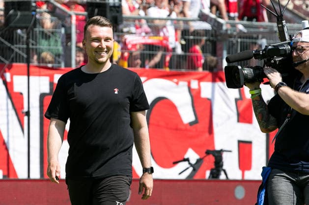 Cottbus, Germany 23 May 2026 Landespokal Brandenburg 2025 2026 Final FC Energie Cottbus vs VfB Krieschow In the picture Co Trainer Tobias Röder Roeder Energie Cottbus DFB regulations prohibit any use of photographs as image sequences and or quasi video LEAG Energie Stadion Brandenburg Copyright: xFotostandx xWeilandx