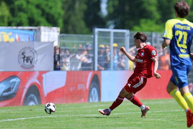 Soccer I Men I Season 2025 2026 I SHFV Lotto Cup I Final I SV Todesfelde 1 FC Phönix Lübeck I 23 05 2026 Jonathan Stöver 10, 1 FC Phönix Lübeck with the 0 2 Todesfelde Joda Sportpark Schleswig Holstein Germany Copyright: xLobeca FabianxLamprechtx